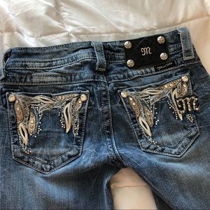 Miss me boot cut jeans size 24